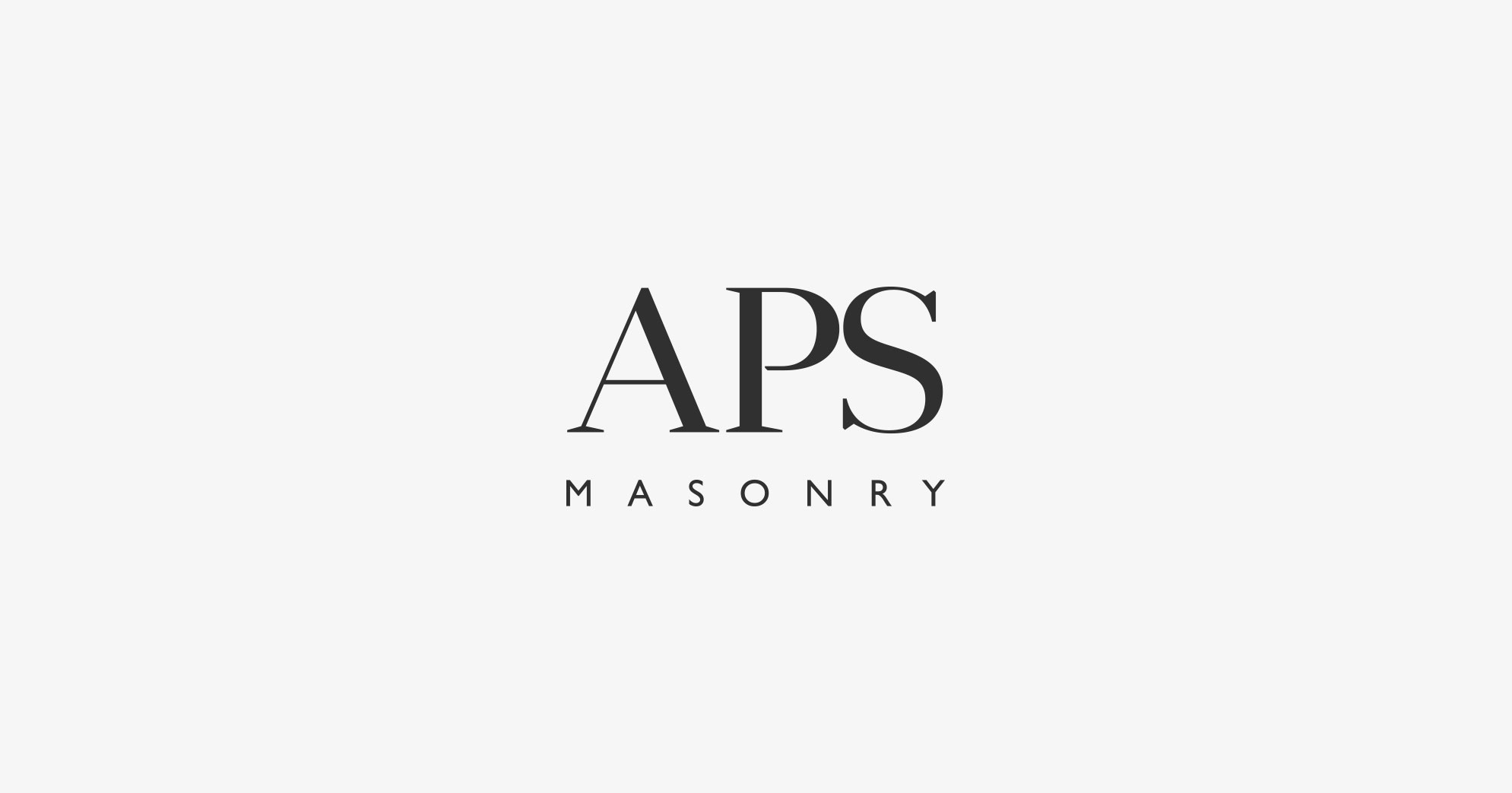 APS Masonry Logo