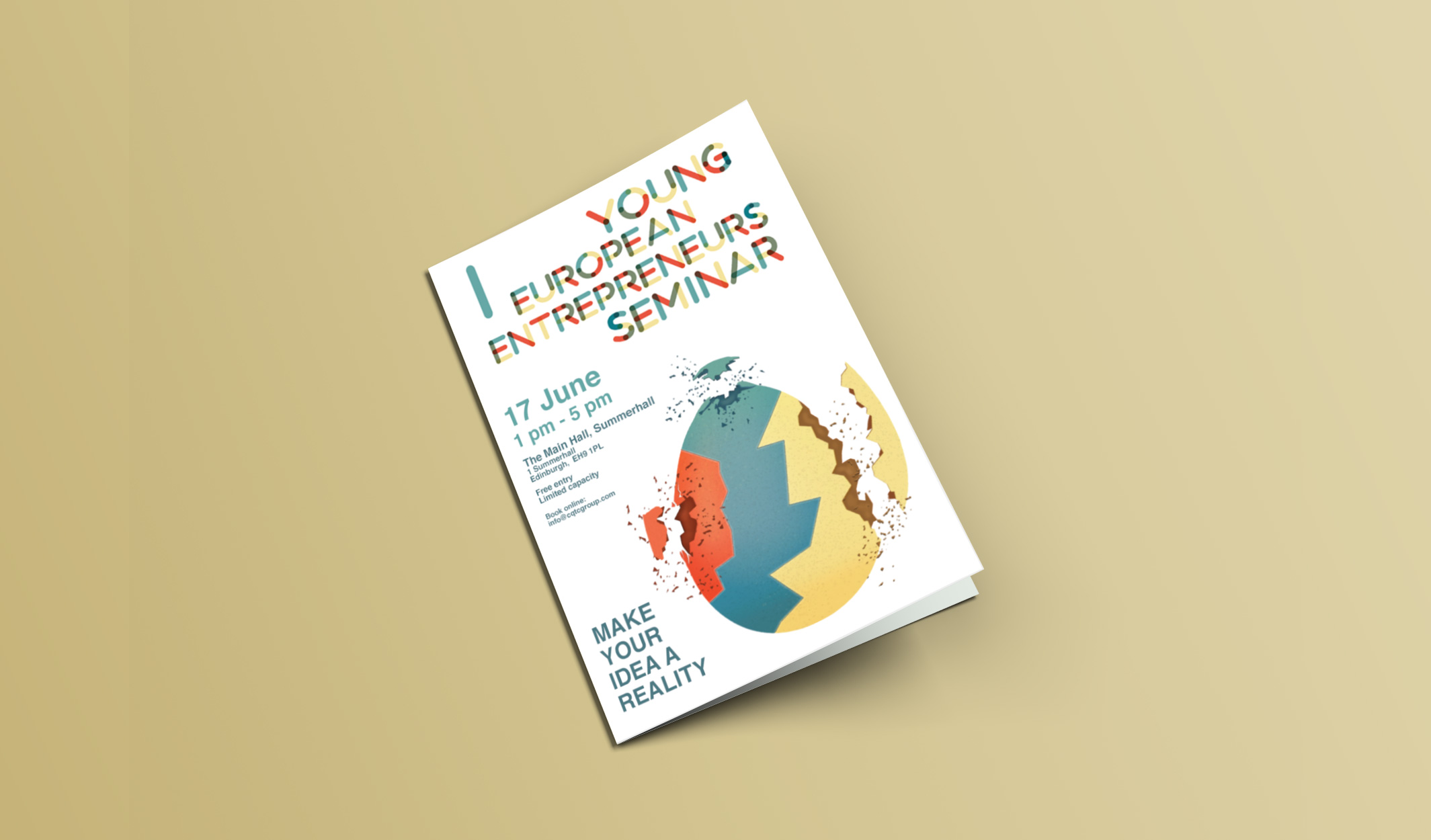 I Young European Entrepreneurs Seminar folder