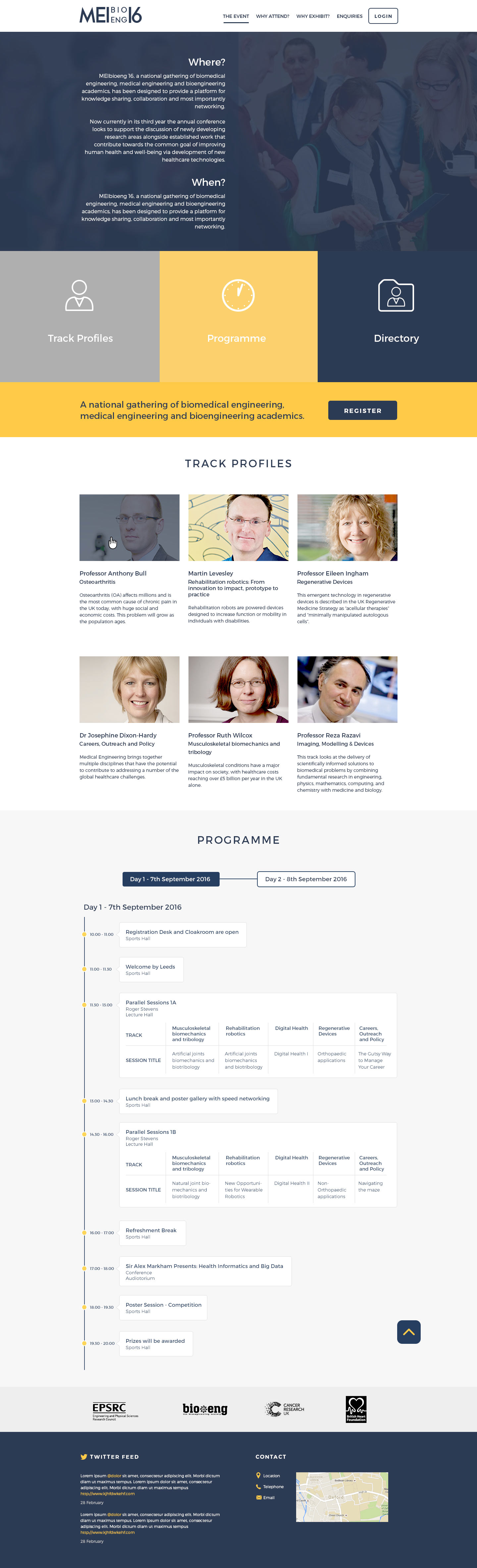 MEIbioeng2016 website the event