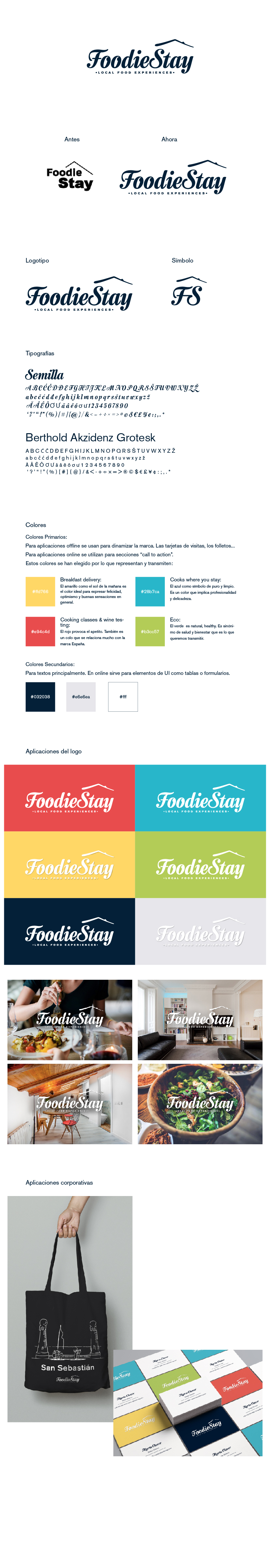 foodiestay guia de estilo