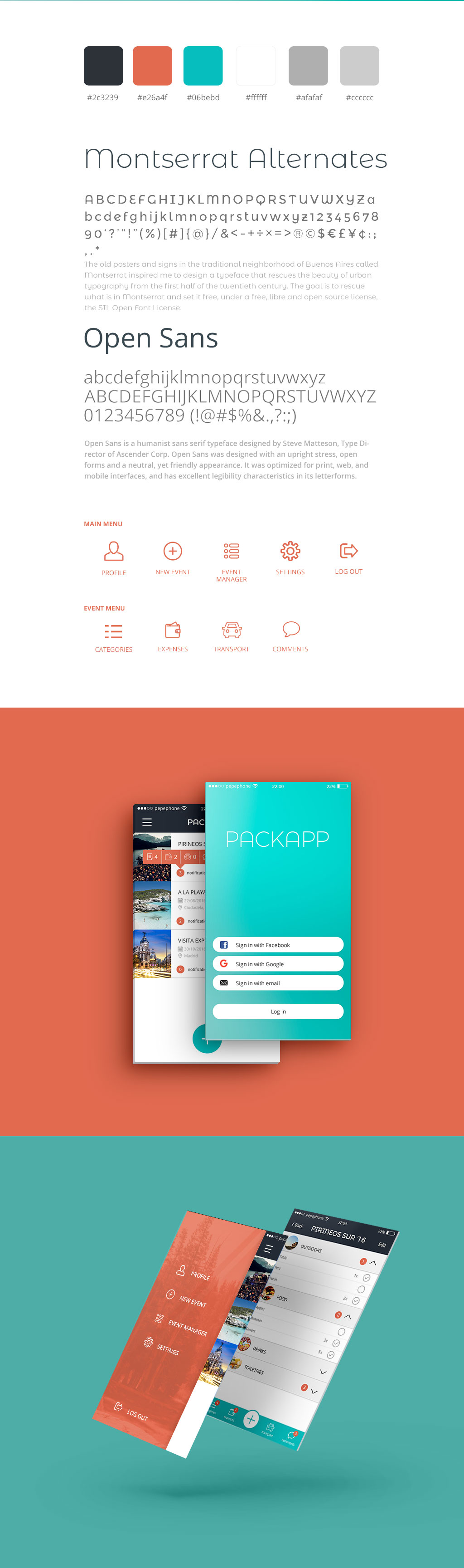 Packapp Branding